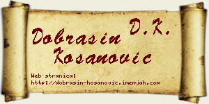Dobrašin Kosanović vizit kartica